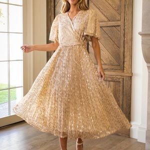 Ivy City Goldie Sequin Dress, 2X